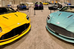 Vehicles at the DC Auto Show