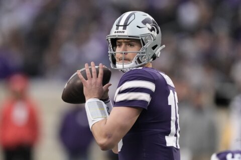 Ex-Kansas State quarterback Will Howard announces he is transferring to Ohio State