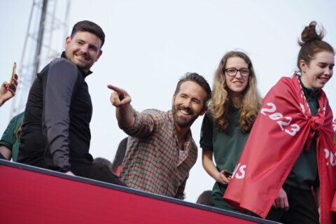 Ryan Reynolds’ Wrexham riding a wave of euphoria in charge through English soccer leagues