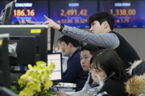 Stock market today: Asian shares are mixed, with Chinese shares falling, ahead of Fed rate decision