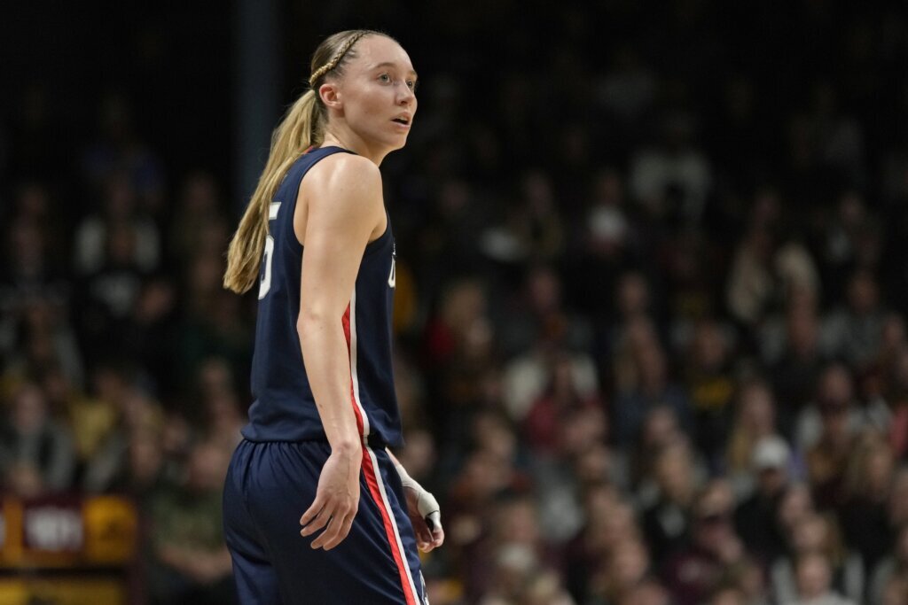 Bueckers says teammates returning from injuries may help her decide to play another year at UConn