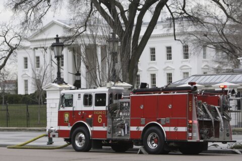 Fake 911 report of fire at the White House triggers emergency response while Biden is at Camp David