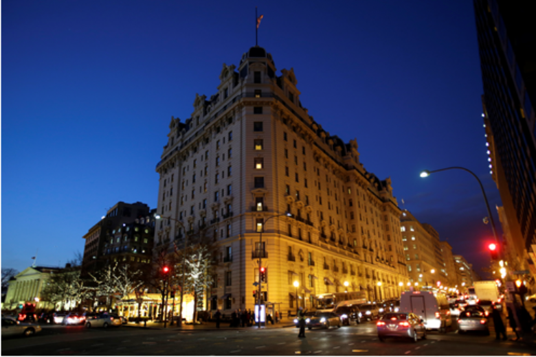 一家华盛顿特区酒店是马丁·路德·金的“我有一个梦想”演讲的发生地