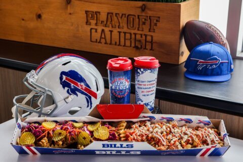 Buffalo Bills unveil Taylor Swift-inspired menu items ahead of game against Chiefs