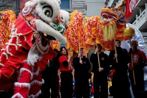 Lunar New Year festivities shut down streets in downtown DC this weekend