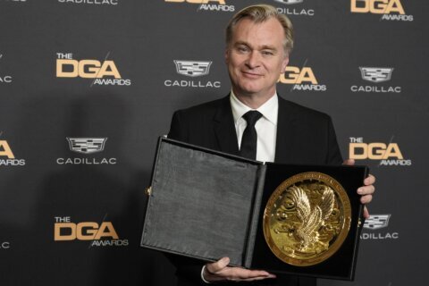 Christopher Nolan, Celine Song, AP’s Mstyslav Chernov win at Directors Guild Awards