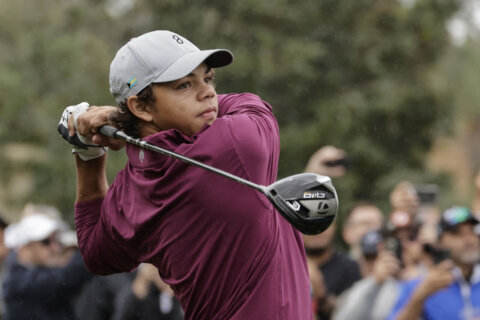 Tiger Woods’ son is taking his first step toward trying to play on the PGA Tour