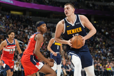 Jokic’s triple-double in 130-110 win over Wizards gives him at least one against every opponent