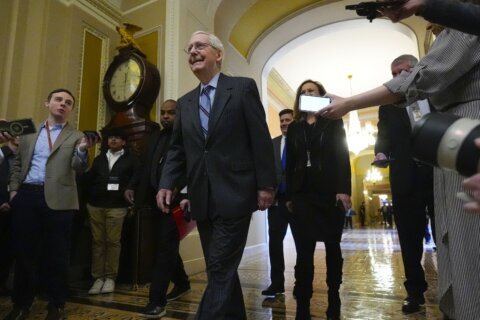 McConnell’s exit as Senate leader means new uncertainty as GOP falls in line with Trump