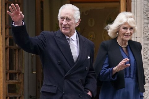 UK’s King Charles III attends church for first time since revealing he has cancer