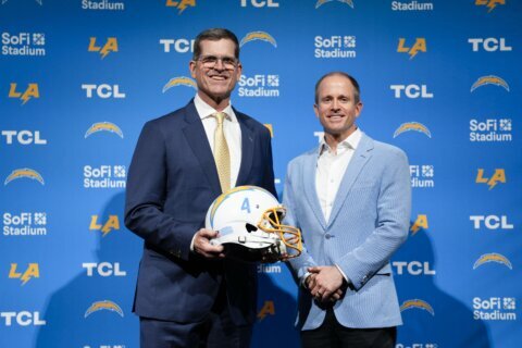 Jim Harbaugh is ready to resume his chase of a Super Bowl title with the Chargers