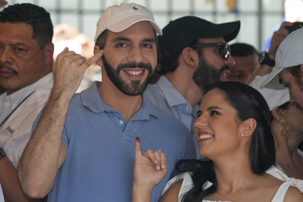 El Salvador’s Nayib Bukele heads for reelection as president, buoyed by support for gang crackdown