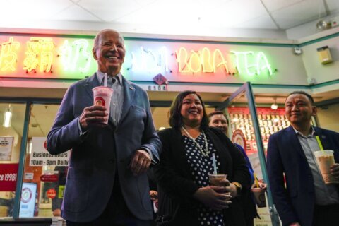 Biden is going small to try to win big in November. That means stops for boba tea, burgers and beer