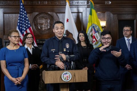 The LAPD has an Asian American chief for the first time. He's the son of Korean immigrants