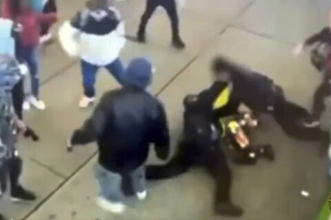 Brawl between migrants and police in New York's Times Square touches off backlash