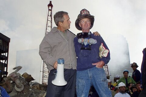Bob Beckwith, retired firefighter in famous image with Bush after 9/11, dies at 91