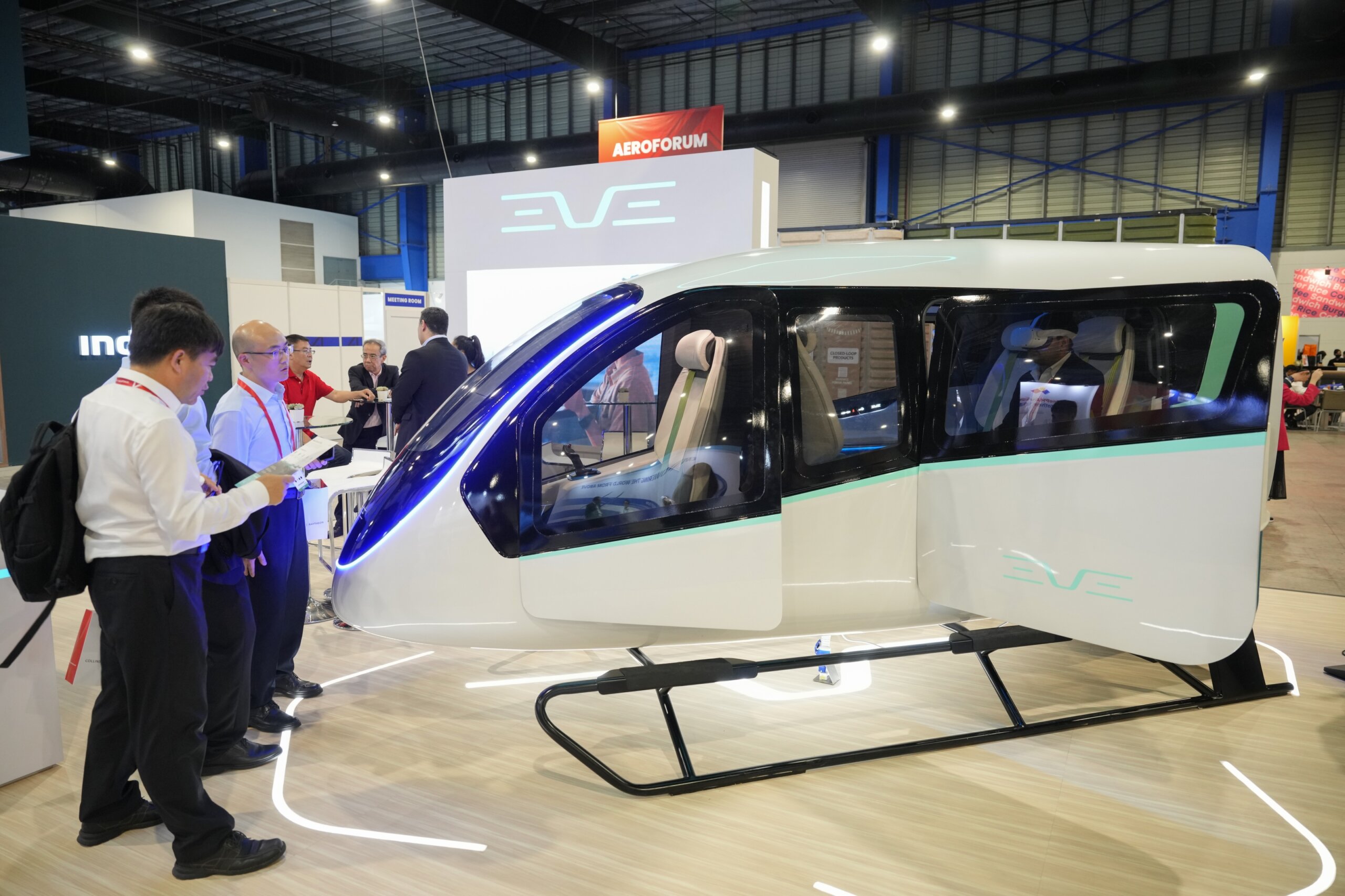 现代汽车与巴西航空公司爱菲尔达共同支持的Eve空中移动公司看好电动飞行出租车的未来