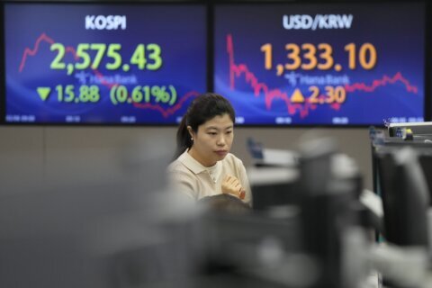 Stock market today: Asian shares are mostly higher, tracking gains on Wall Street