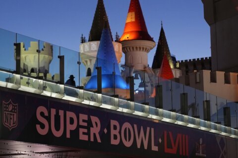 Las Vegas, where the party never ends, prepares for its biggest yet: Super Bowl 58