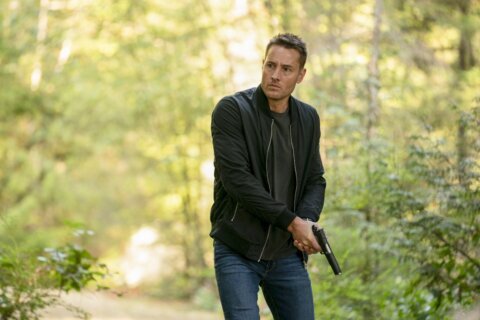 ‘This Is Us’ star Justin Hartley leads his own show with CBS’ ‘Tracker,’ playing a loner with skills