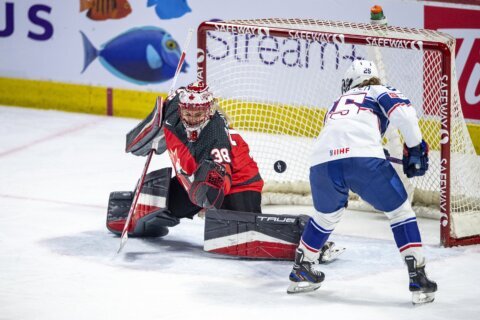 Canada wins 3rd straight to send Rivalry Series to decisive Game 7, beating US 3-0 in Regina