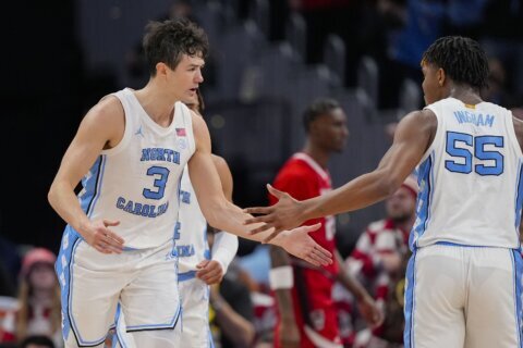 North Carolina earns the top seed in the West Region after missing NCAA Tournament last year