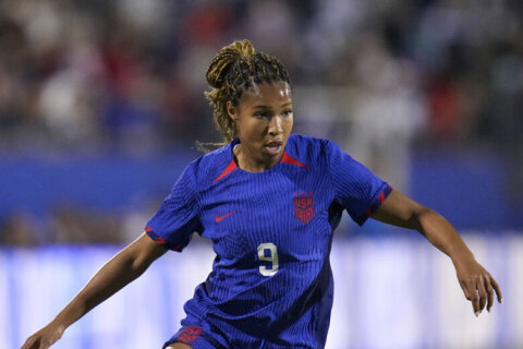 Silver Spring, Md. native and US women’s national soccer team forward Midge Purce tears ACL
