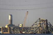 Cranes arriving to start removing wreckage from deadly Baltimore bridge collapse