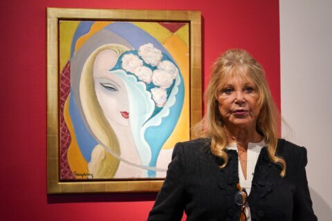 Auction of Pattie Boyd’s trove of treasures surpasses expectations as it nets $3.6 million