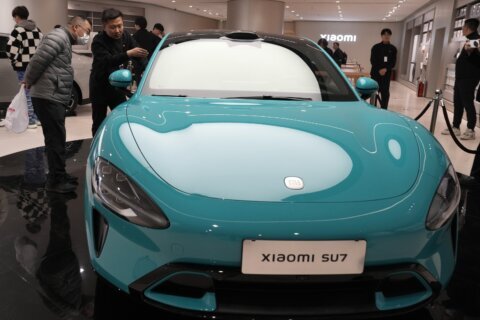 China’s latest EV is a ‘connected’ car from smart phone and electronics maker Xiaomi