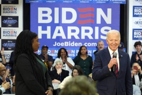 Biden looks to shore up Democratic ‘blue wall’ as he announces millions for projects