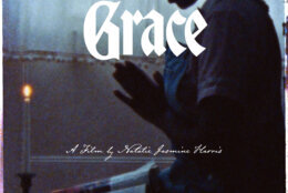 A movie poster from the short film Grace