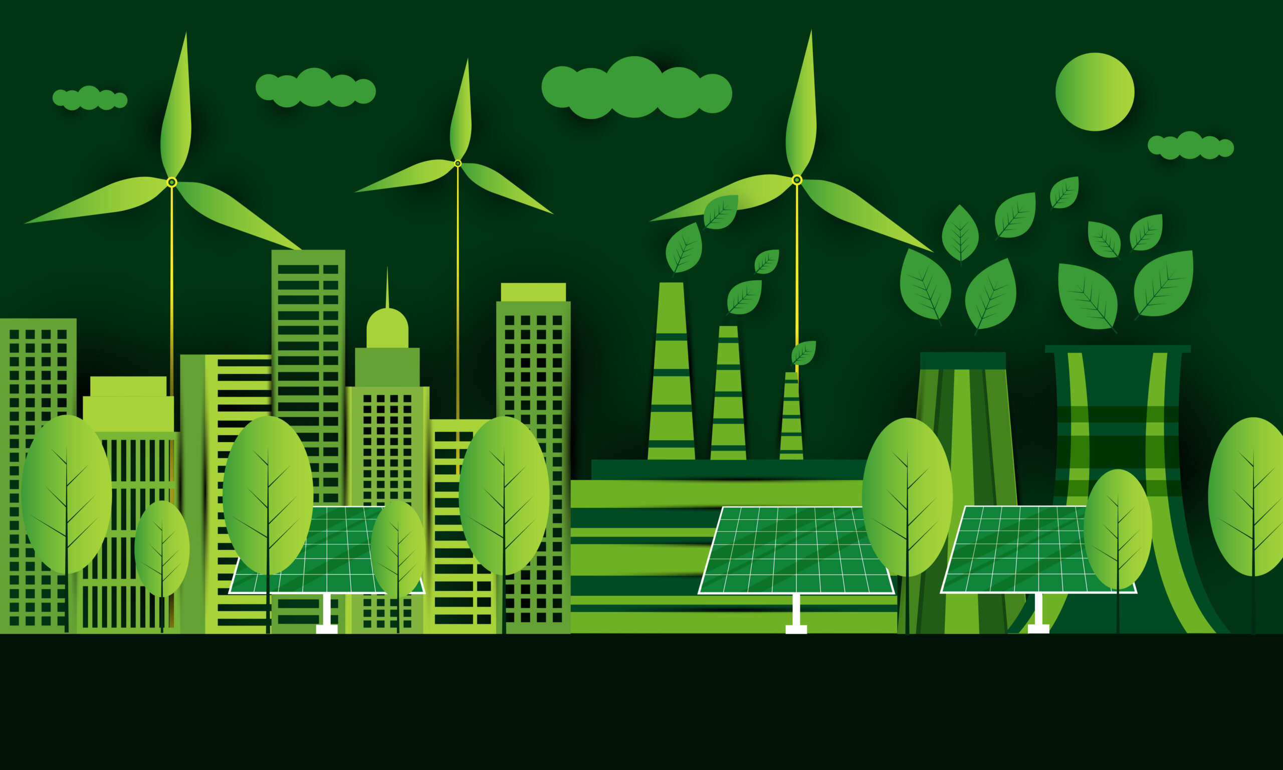 green industry illustration