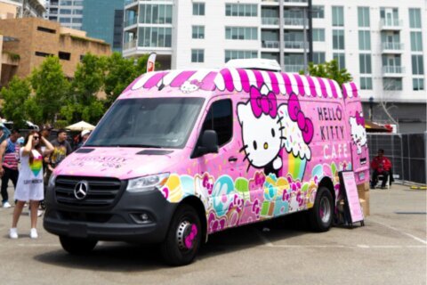 The Hello Kitty Cafe Truck is making rounds in the DC area