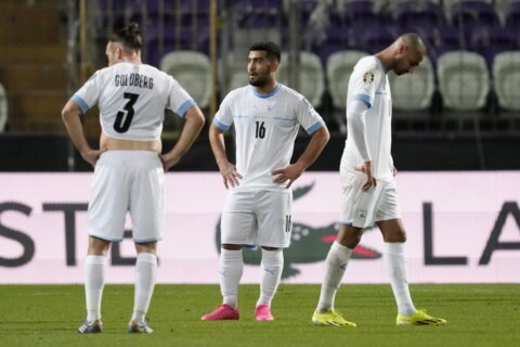 Security cited for canceling Israel men’s soccer exhibition game at Bosnia-Herzegovina next week