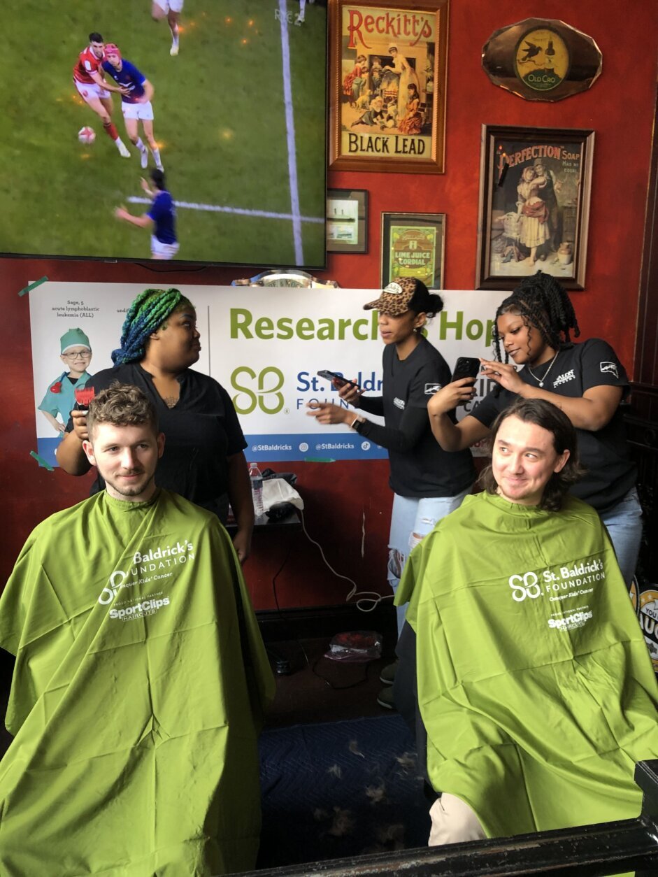 Haircuts to fight childhood cancer