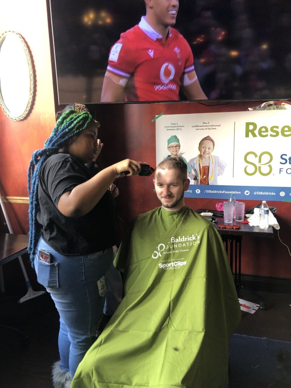Haircuts to fight childhood cancer