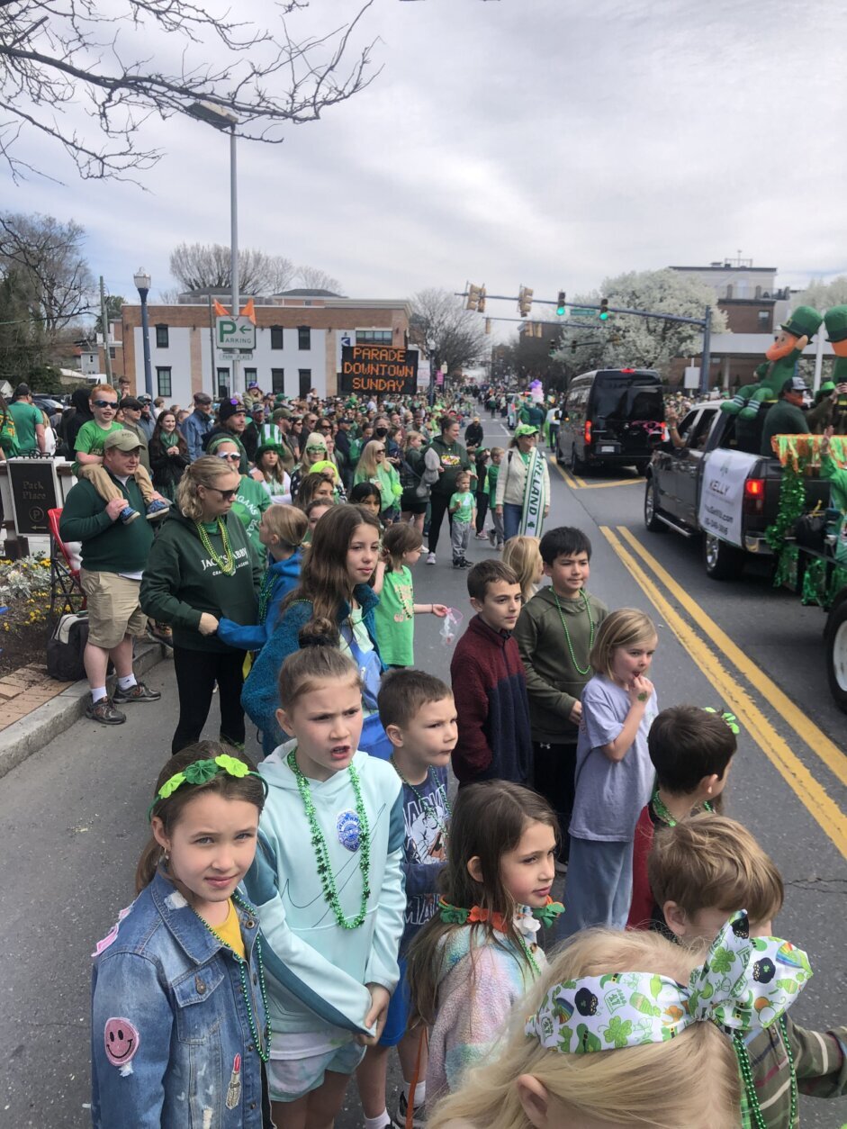 St. Patrick's Day parade in Annapolis