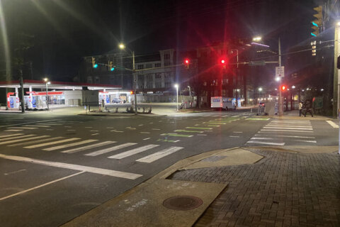 Arlington Co. looks to cut down on pedestrian crashes with ‘hardened centerlines’