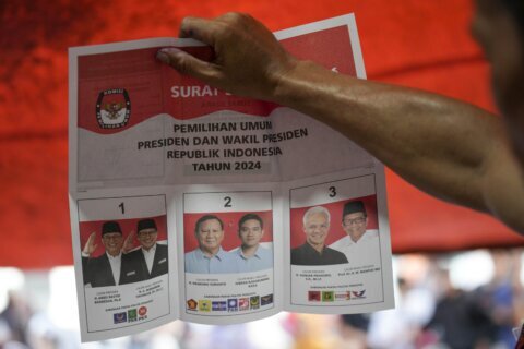Indonesian presidential rivals plan to contest official election results with allegations of fraud