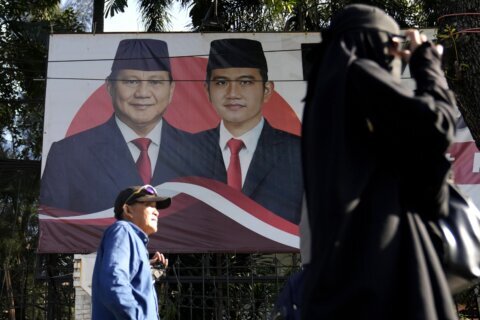 Indonesia’s defense minister, accused of abuses under dictatorship, is declared election winner