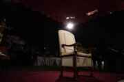 Pope presides over Easter Vigil, delivers 10-minute homily after skipping Good Friday at last minute
