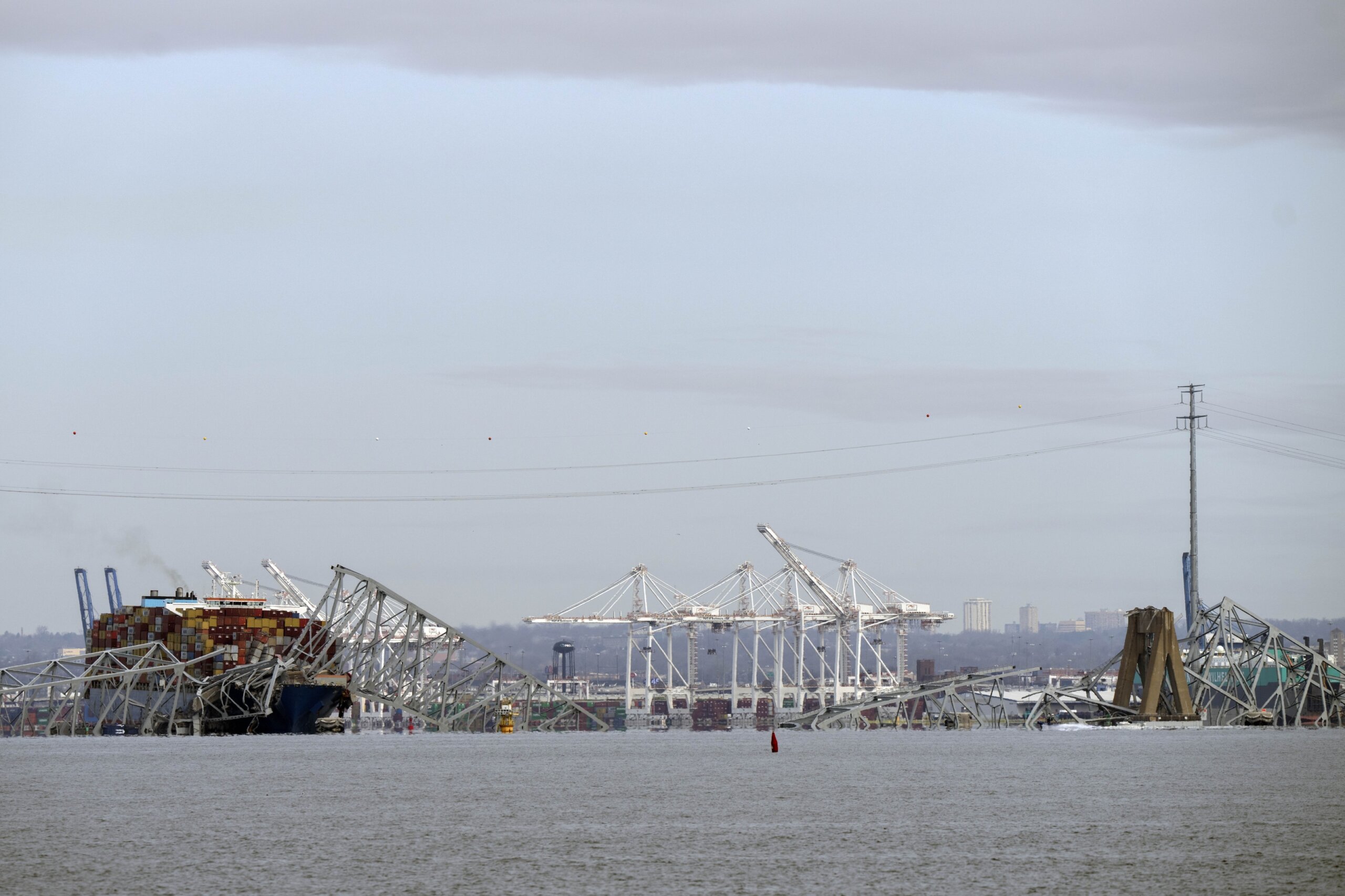 The Latest | Ship That Collapsed Baltimore Bridge Was Carrying ...