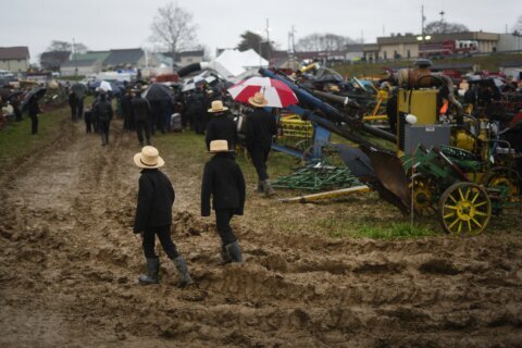 Spring for Amish people in Pennsylvania means ‘mud sales,’ from pitchforks to pies