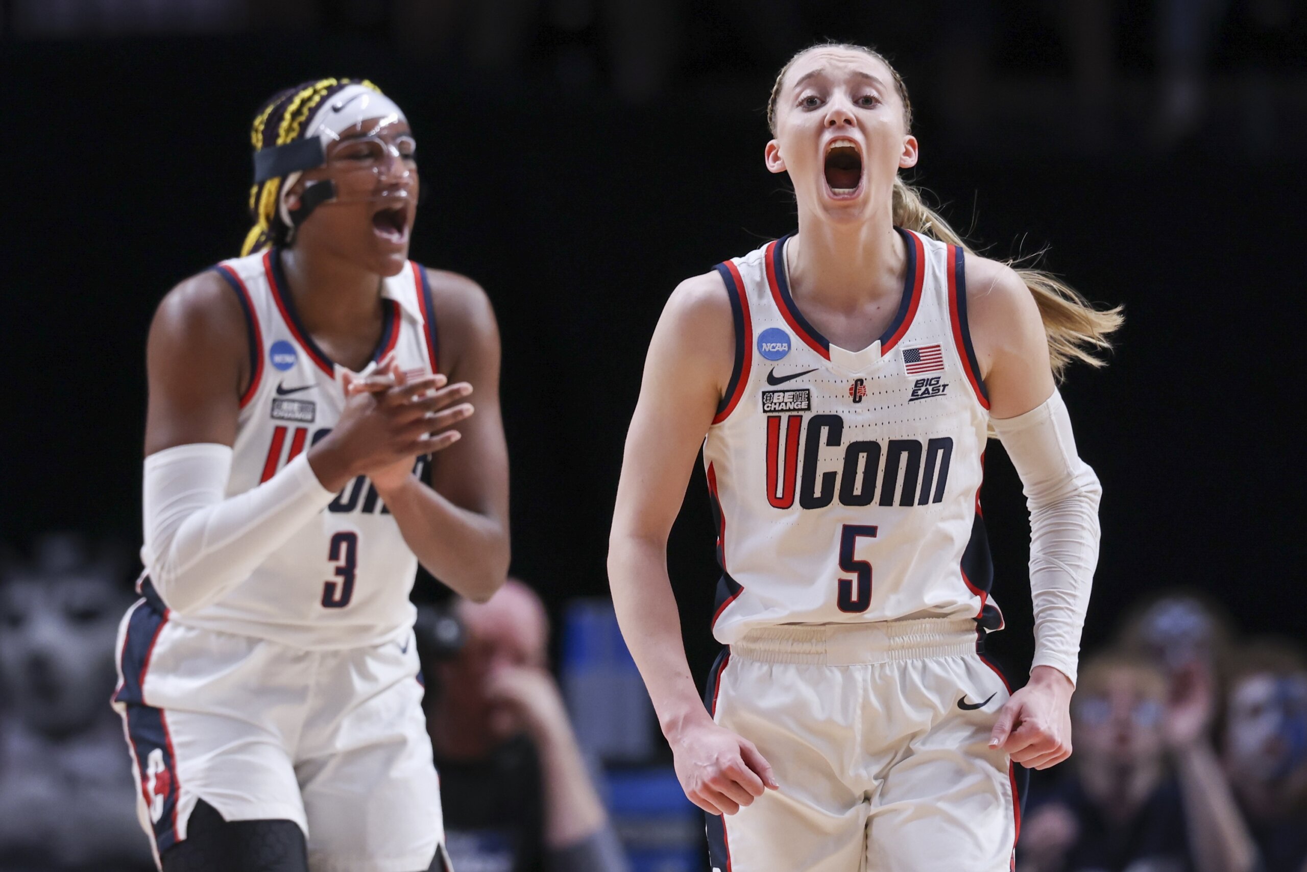 Paige Bueckers leads UConn women into 28th Elite Eight as Huskies hold off  Duke 53-45 - WTOP News