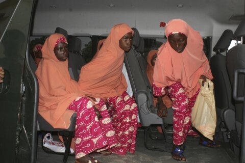 Nigerian parents finally get a chance to see their children who spent more than 2 weeks in captivity