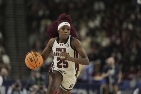 South Carolina, Iowa, USC and Texas top women’s AP Top 25; they are also 1 seeds in NCAA Tournament