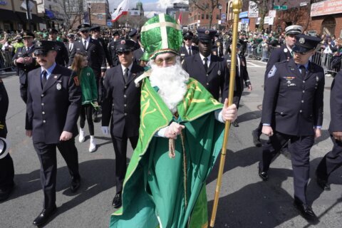 AP PHOTOS: Boston celebrates St. Patrick's Day; Biden holds White House brunch with Irish leader