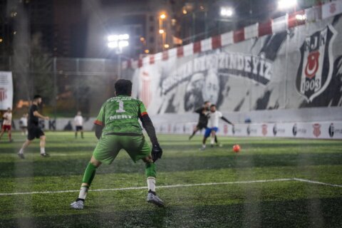 Rent-a-goalkeeper service helps Turkey’s mini-soccer teams fill the least desirable position
