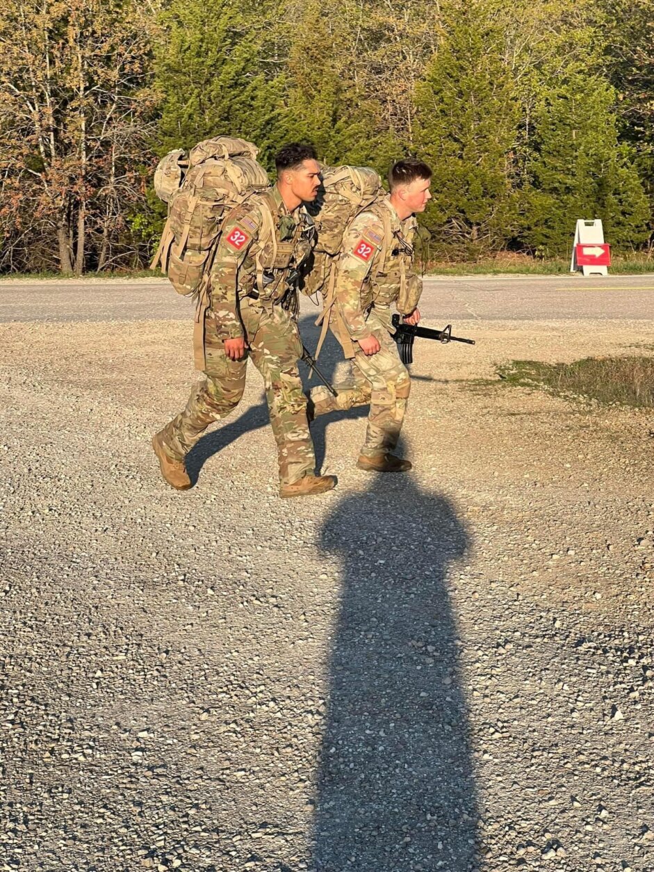 A pair of U.S. Army sappers